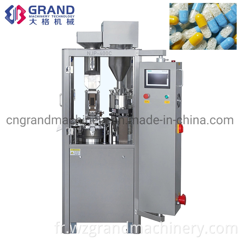 Machine pharmaceutique 5 Machine de remplissage en plastique de remplissage de têtes de remplissage pour liquide oral GGS-240